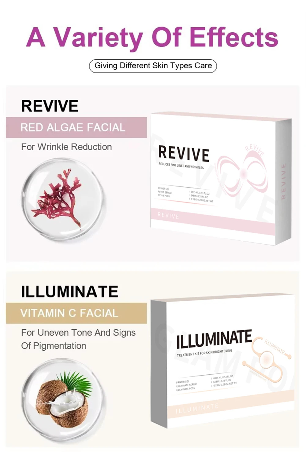 Aha Bha Exfoliant - 7 ประเภทเครื่องฟองออกซิเจน CO2 สำหรับผิวหน้า เครื่องพ่นออกซิเจน สปาแคปซูล
