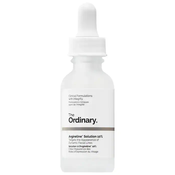 Aha Bha Exfoliant - อาร์จิเรลีน โซลูชั่น 10% สำหรับลดเลือนริ้วรอย ช่วยปรับปรุงรูปลักษณ์บริเวณใบหน้าที่มีแนวโน้มที่จะเกิดริ้วรอยจากการเคลื่อนไหว