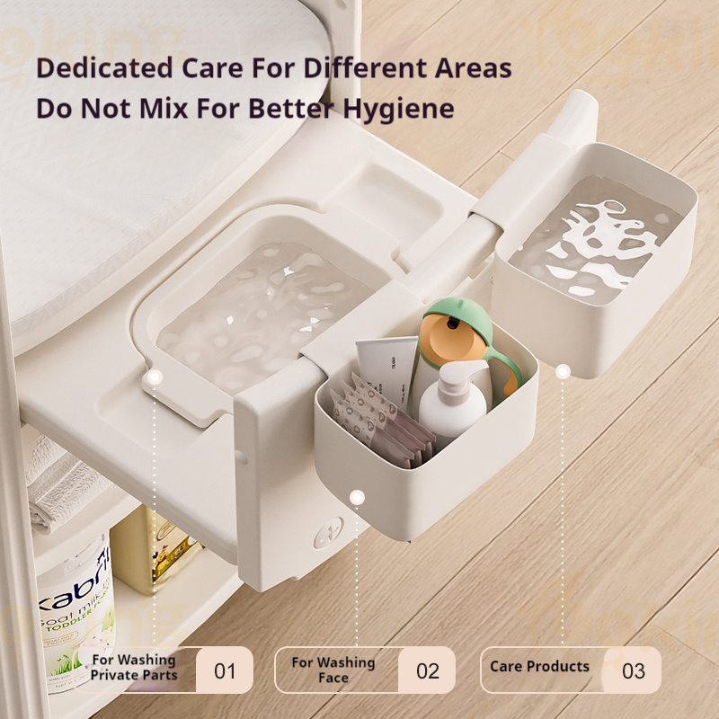โต๊ะเปลี่ยนผ้าอ้อมเด็กแรกเกิดแ - Skincare Newborn บทวิจารณ์และราคา