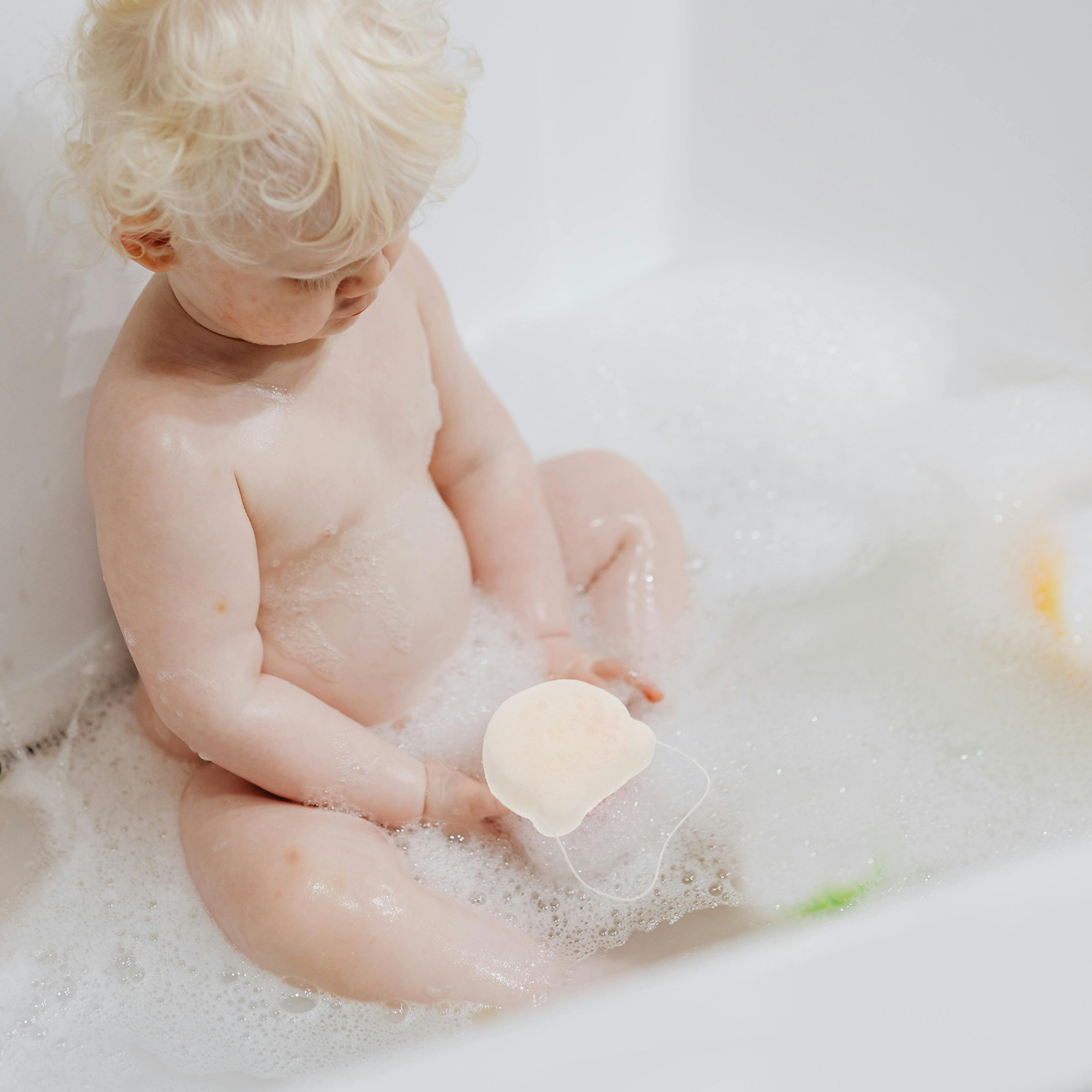 ฟองน้ำอาบน้ำ ผ้ามัสลินนุ่ม อุป - Skincare Newborn บทวิจารณ์และราคา