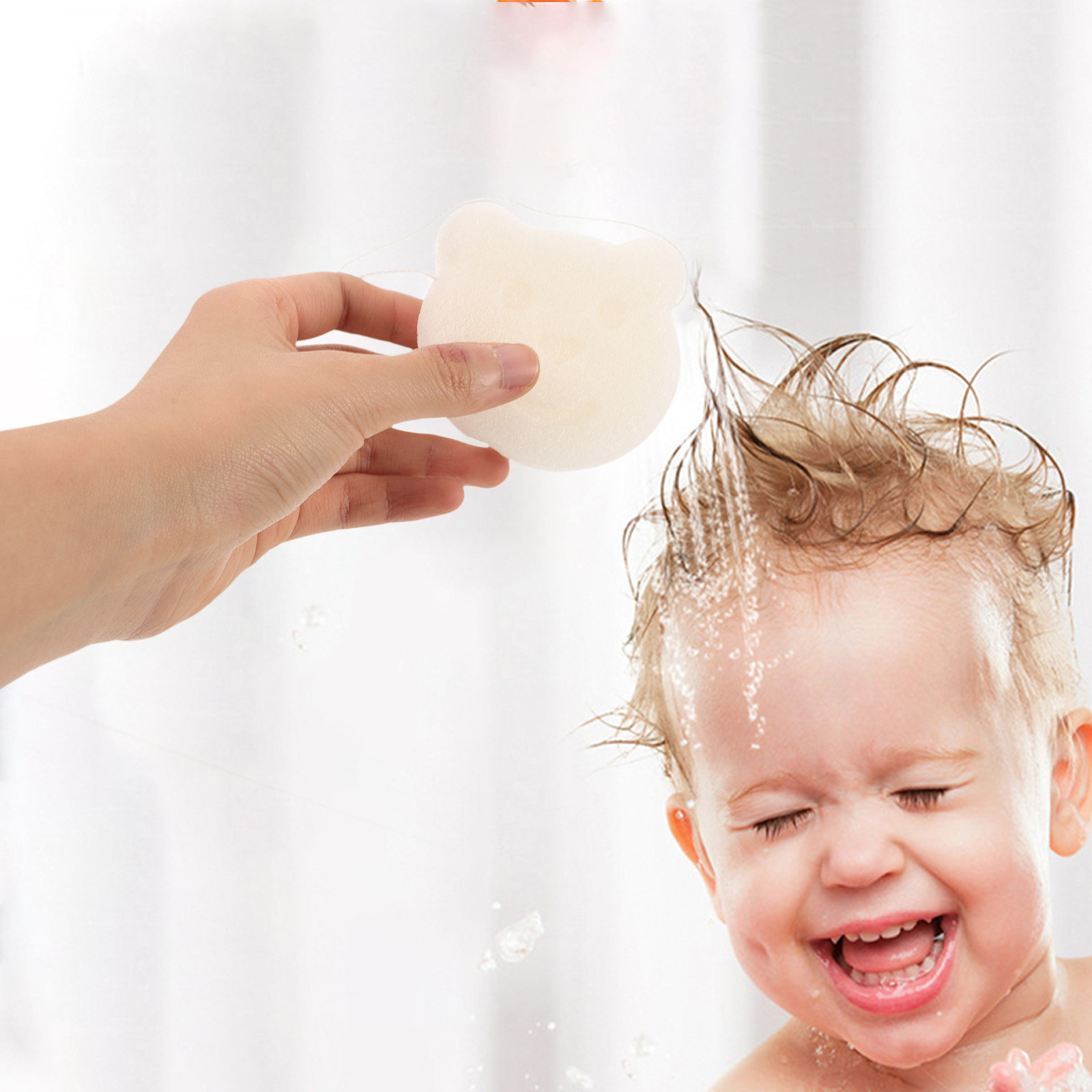 ฟองน้ำอาบน้ำ ผ้ามัสลินนุ่ม อุป - Skincare Newborn บทวิจารณ์และราคา