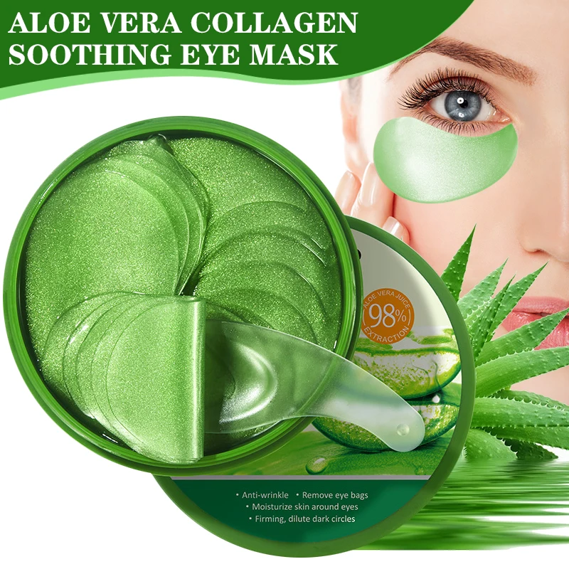 60pcs Aloe Vera Collagen Eye M - Skincare D'Alba บทวิจารณ์และราคา