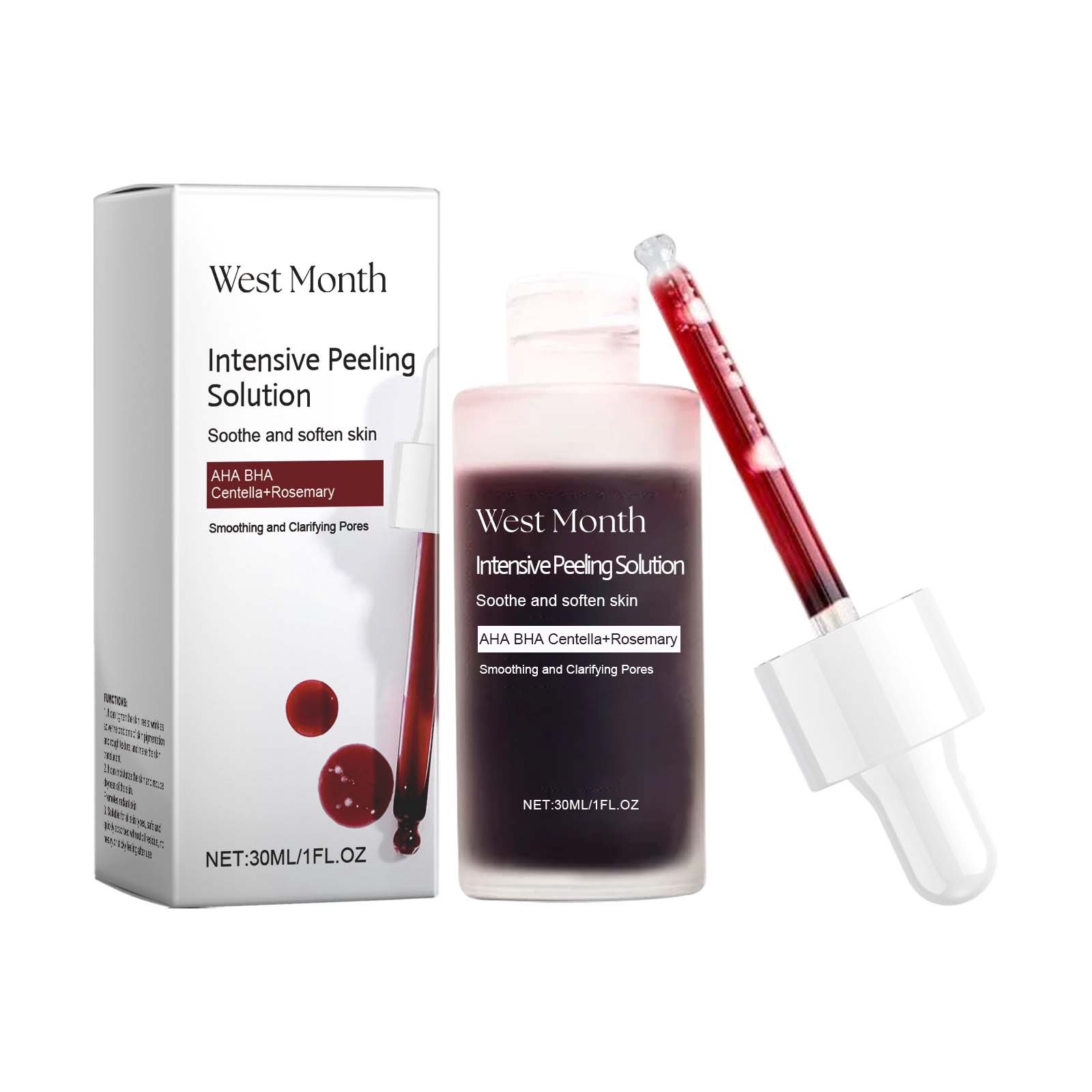 Peeling Face Serum ผลไม้กรด AH - Aha Bha Exfoliant บทวิจารณ์และราคา